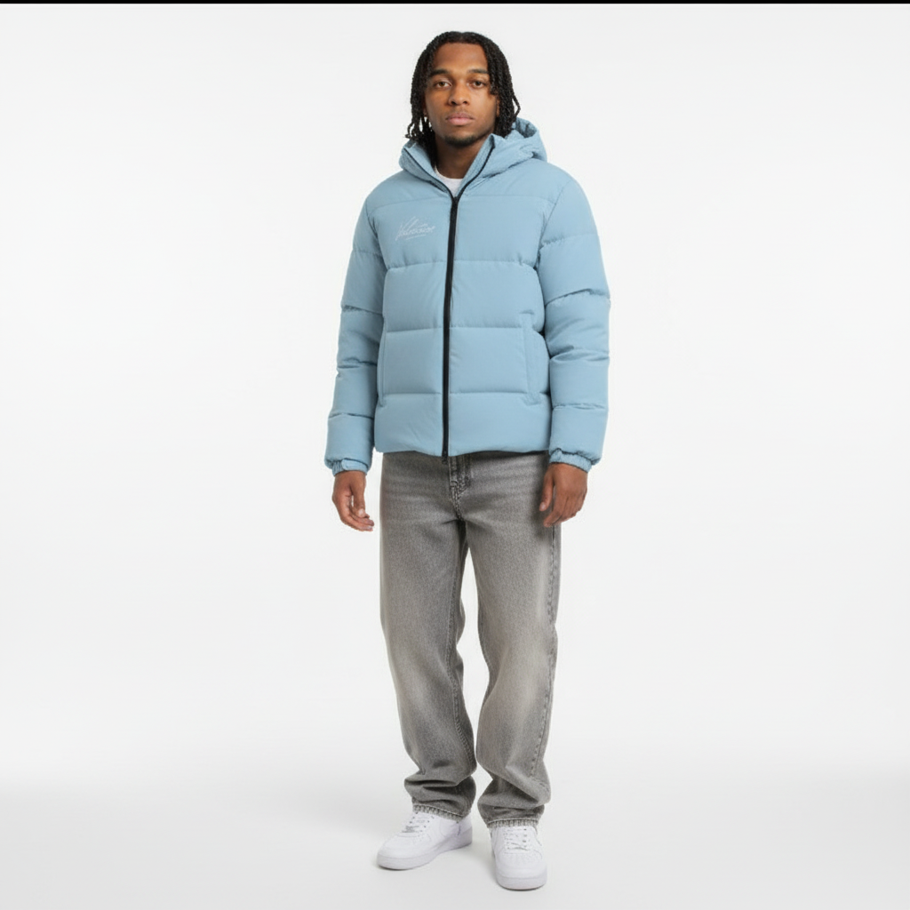 Baby Blue Leao Valentine Jacket