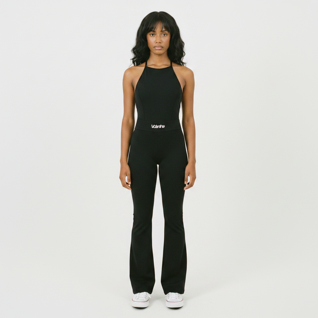 Women’s Halter Flared Jumpsuit