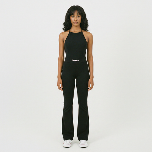Women’s Halter Flared Jumpsuit