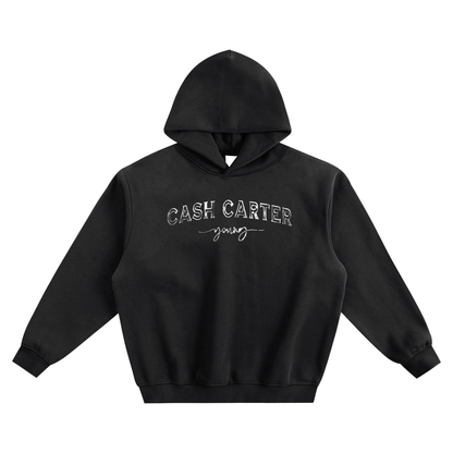 CASH CARTER Fleeced Tracksuit Boxy Hoodie
