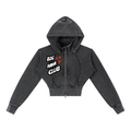 Big Mama Cropped Fleece Hoodie