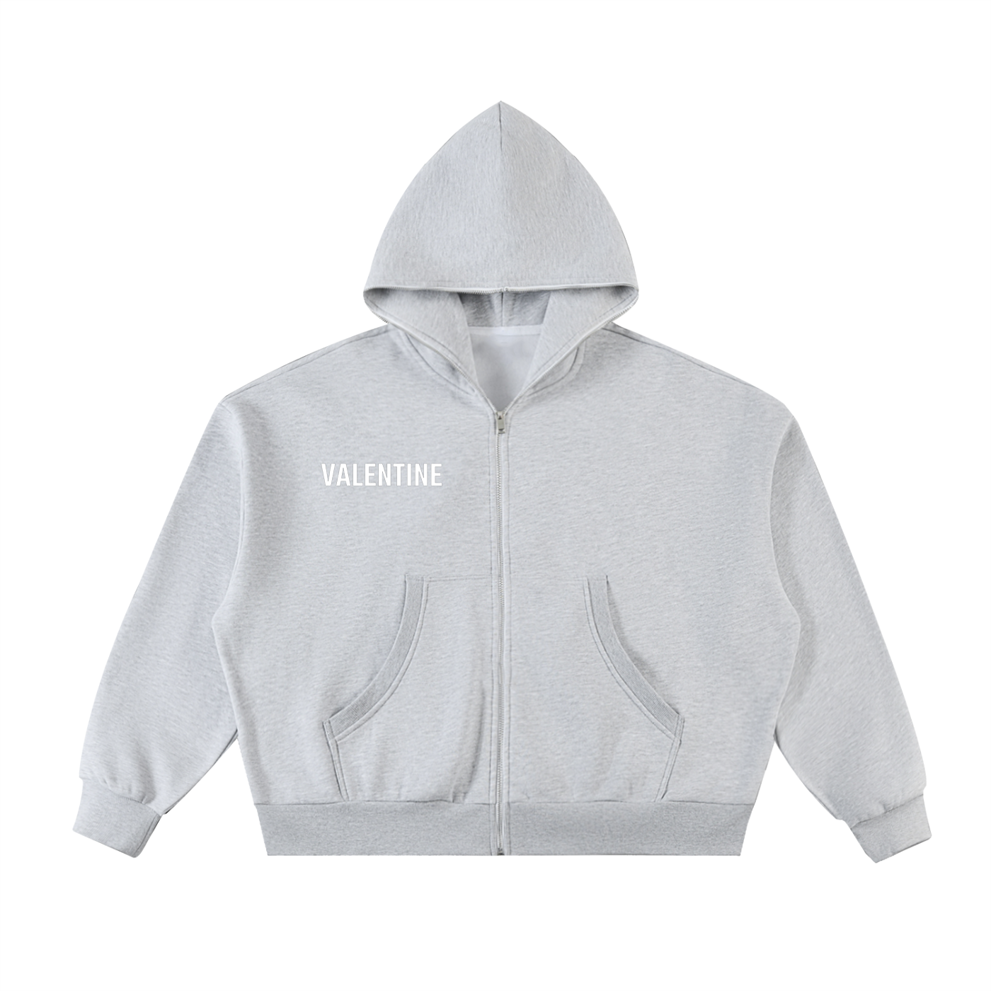 Plane Full-Zip Boxy Hoodie
