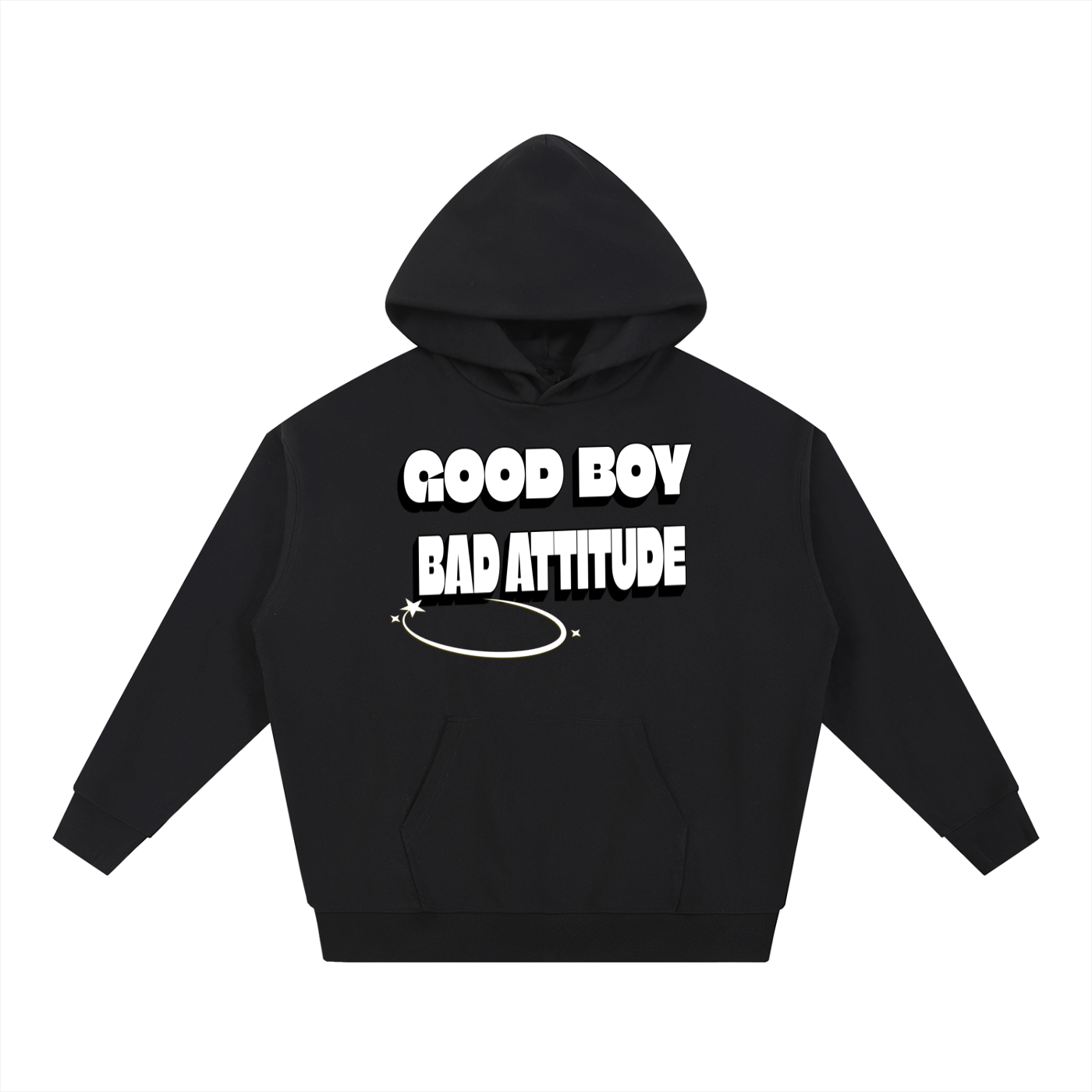 Bad Attitude Essential Heavyweight Hoodie