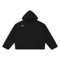 Men Boxy Gather-Hem Hoodie