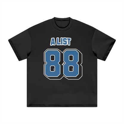 Heavyweight T-Shirt - A LIST 88 Blue