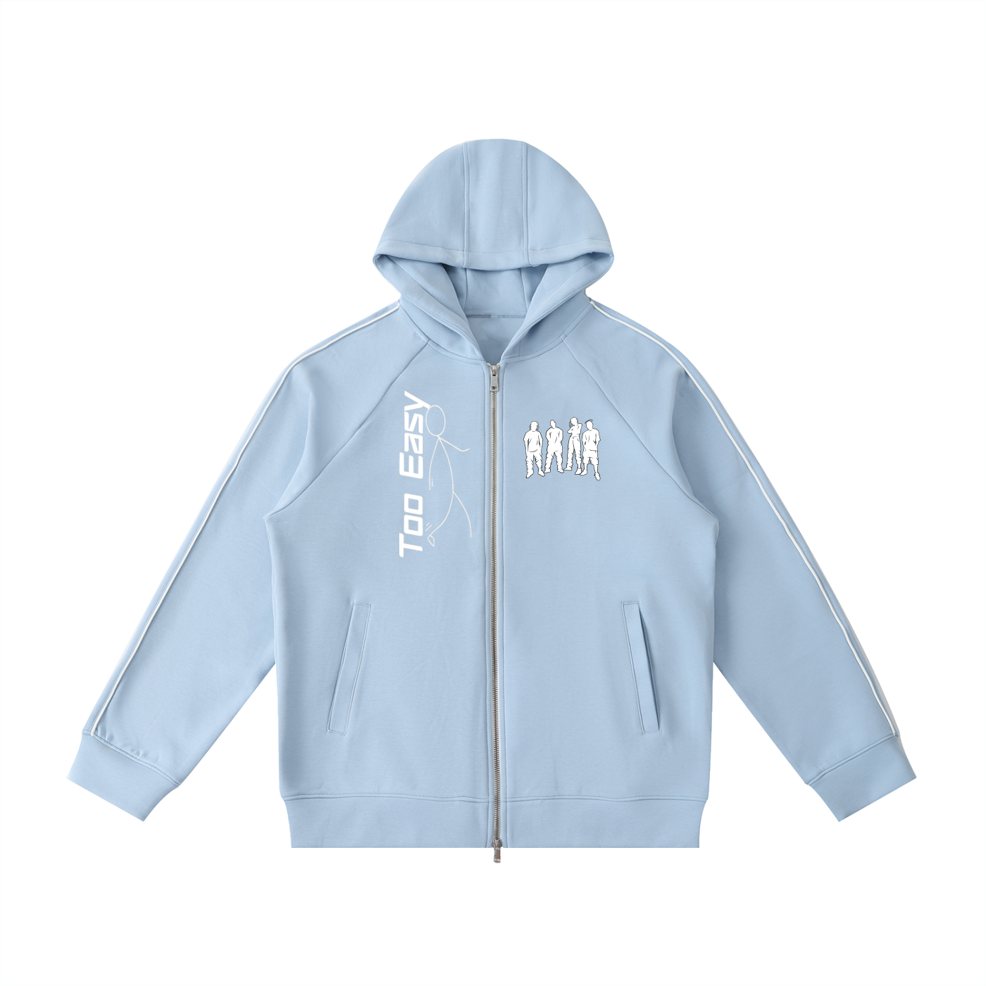 Too Easy Zip Hoodie