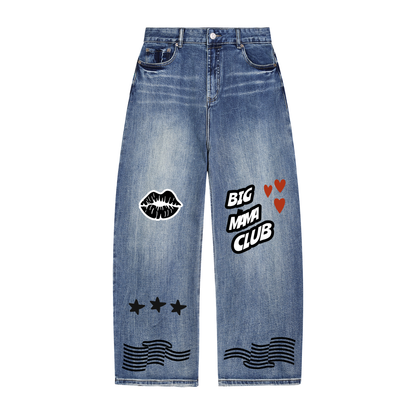 Big Mama Sun Fade Heavyweight Denim Jeans