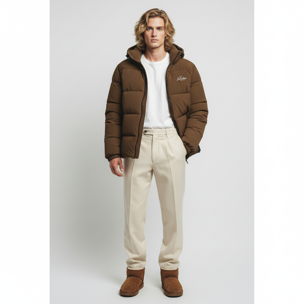 Mens Billionaire Brown Jacket