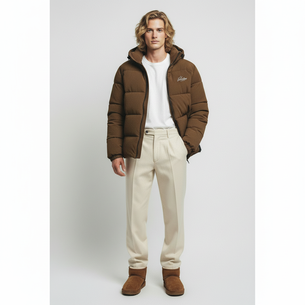 Mens Billionaire Brown Jacket