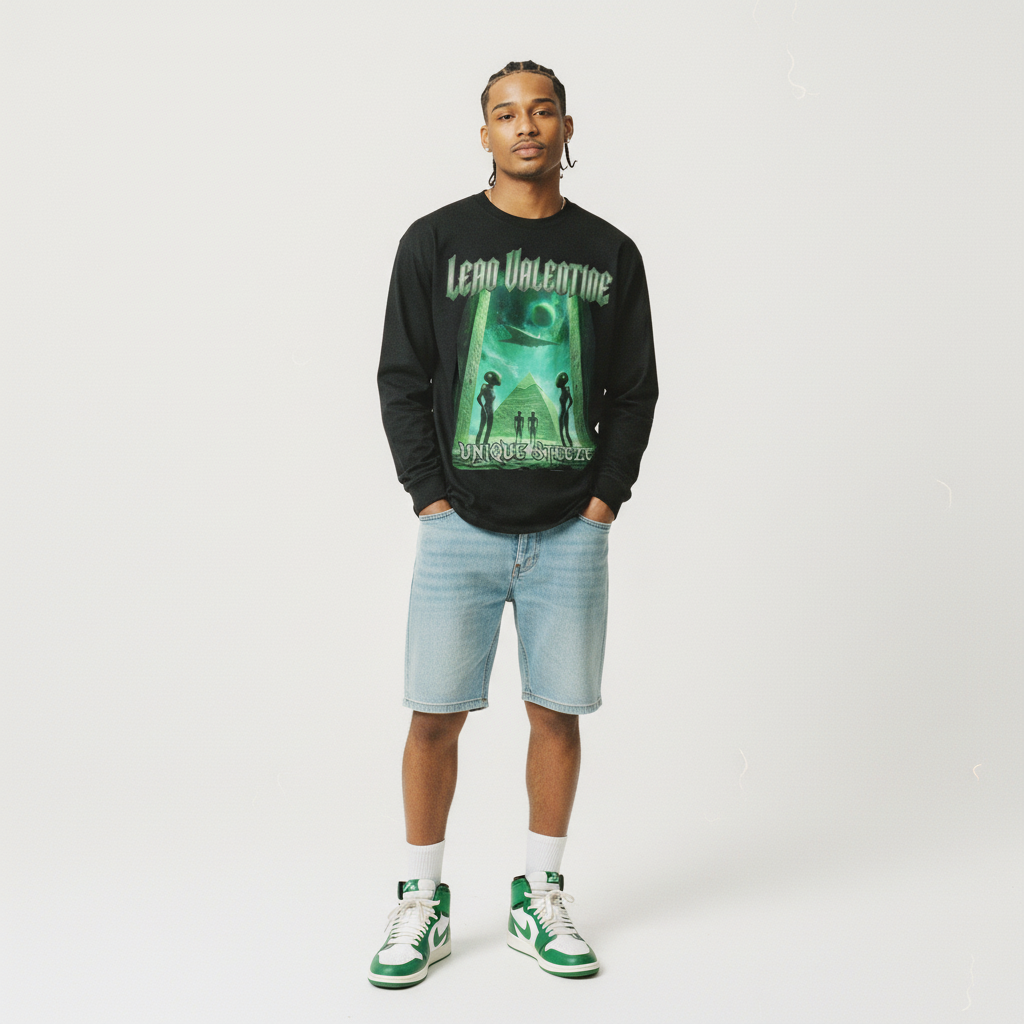 Unique Steeze Long-Sleeve T-Shirt