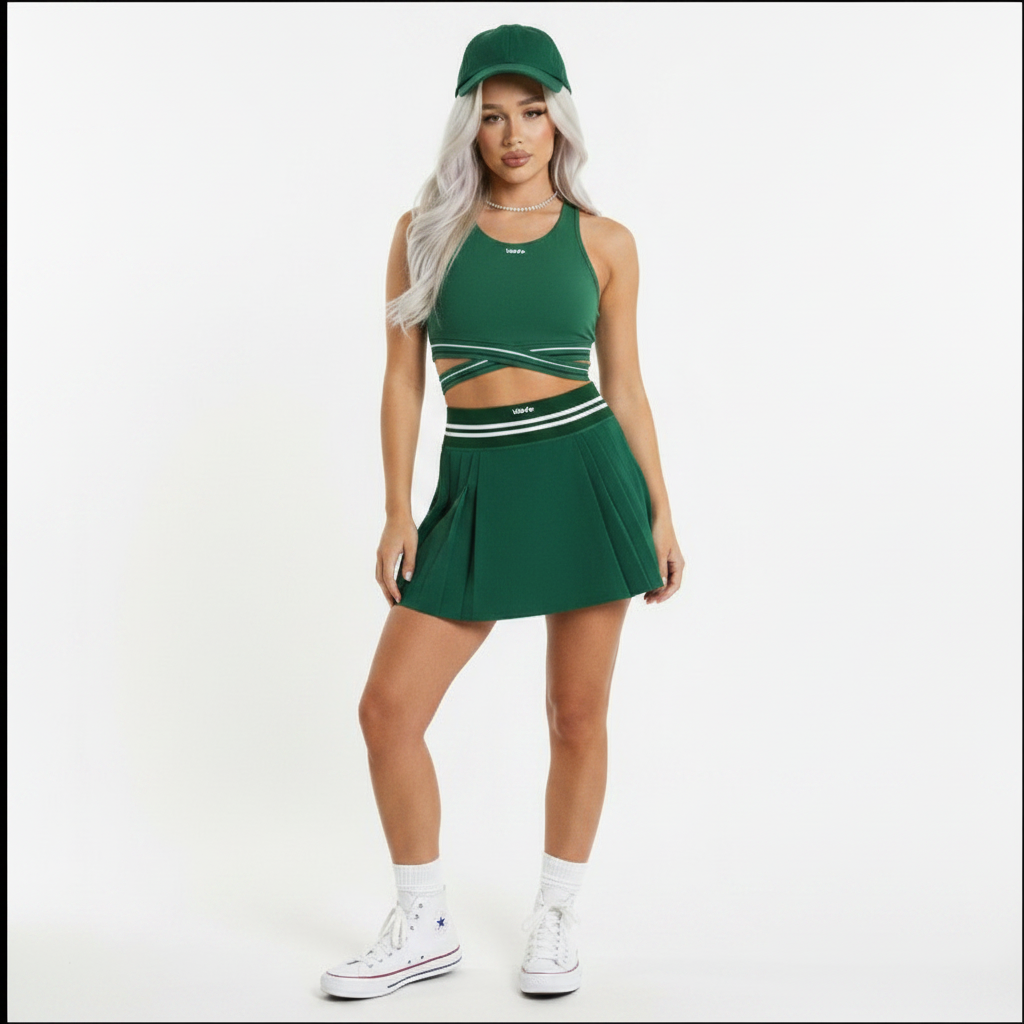 Criss-Cross Band Sports Bra