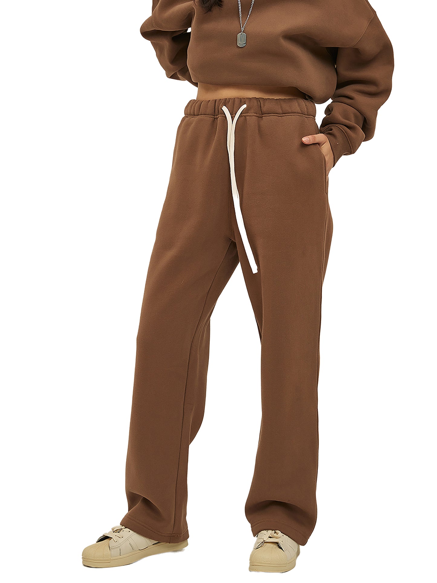 Mens Streetwear Straight Leg Pants- Playful