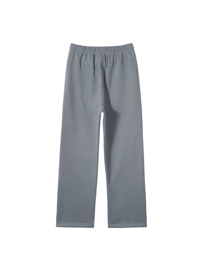 Mens Streetwear Straight Leg Pants - A