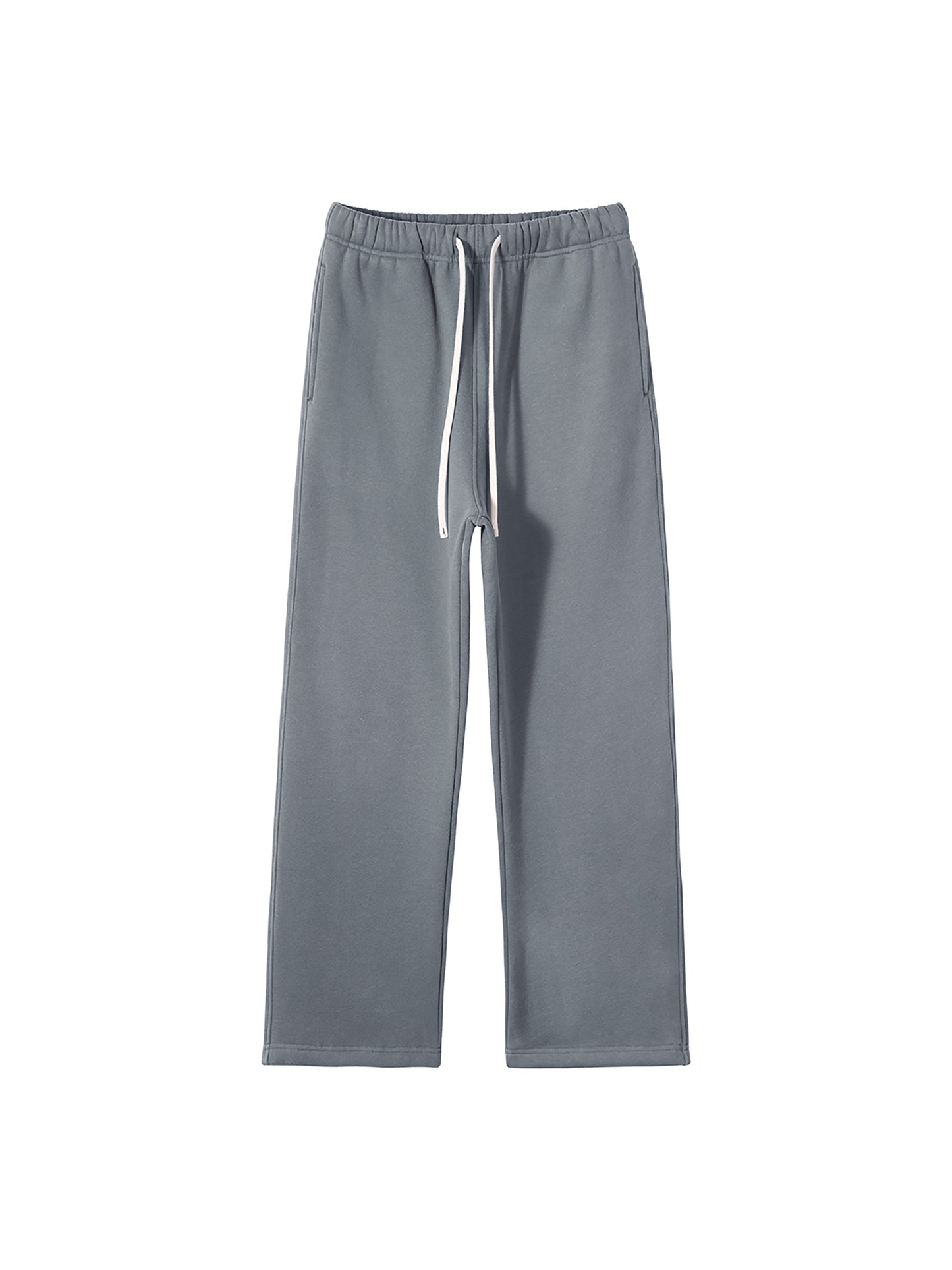 Mens Streetwear Straight Leg Pants - A