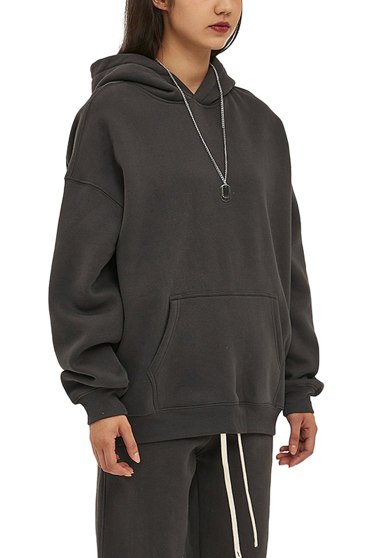 Oversize Fleeced Hoodie - Original Leao Valentine