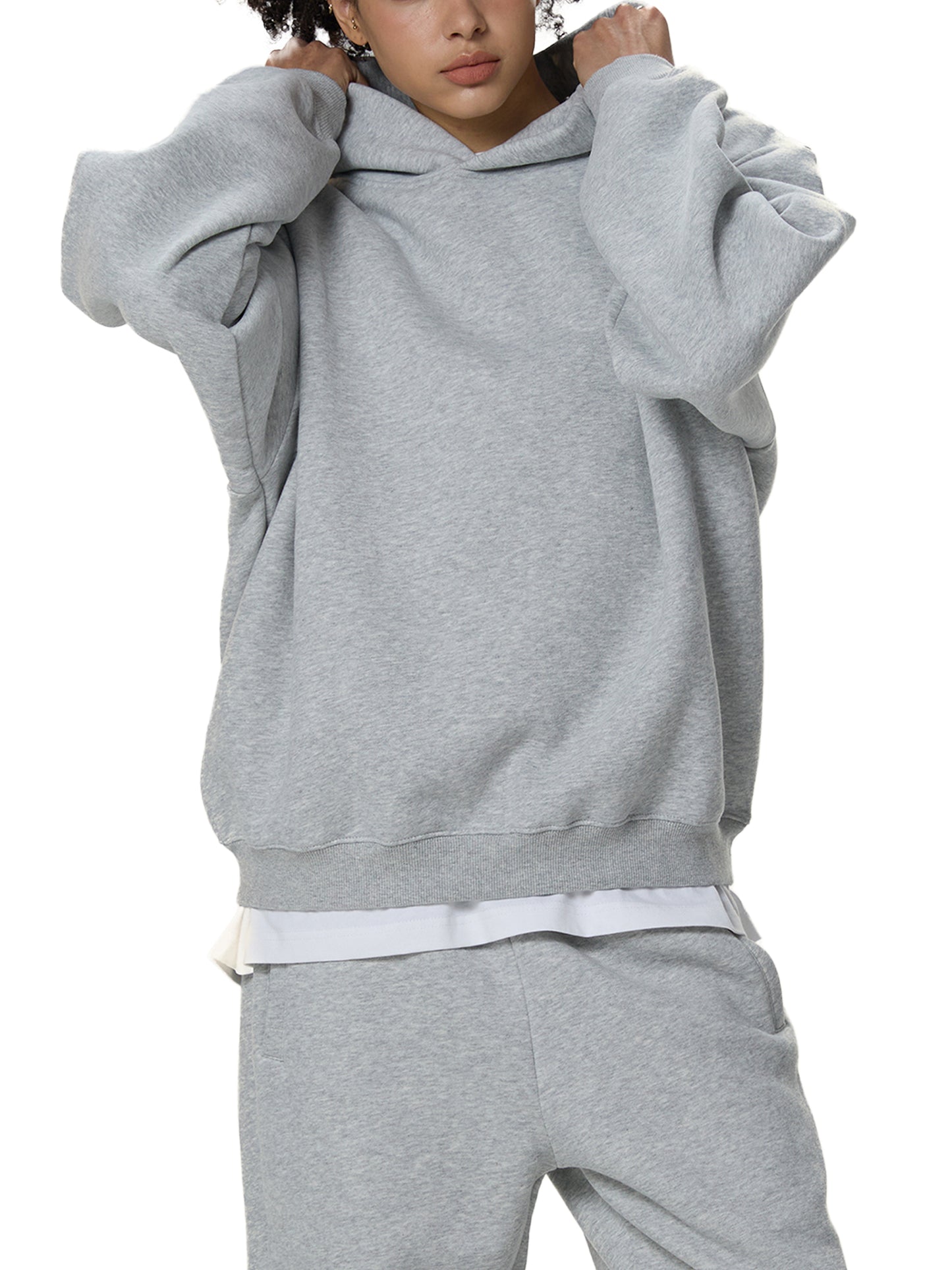 STREET DUNK Fleeced Boxy Hoodie