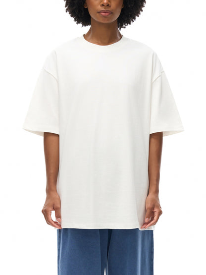 Heavyweight White T-Shirt - Love Hurts