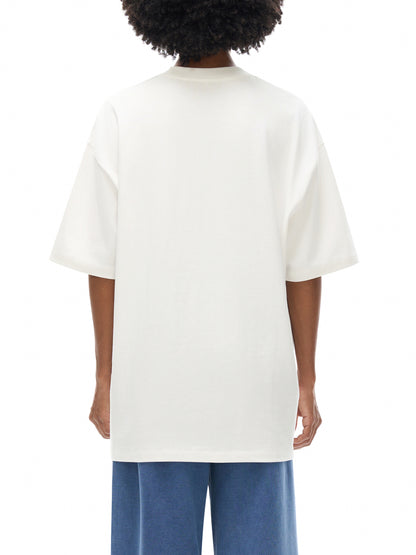Heavyweight White T-Shirt - Love Hurts