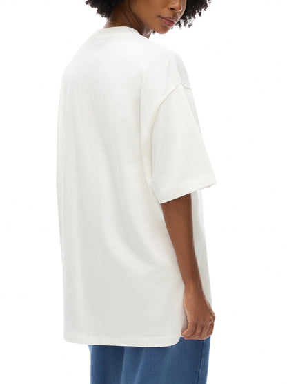 Heavyweight White T-Shirt - Love Hurts