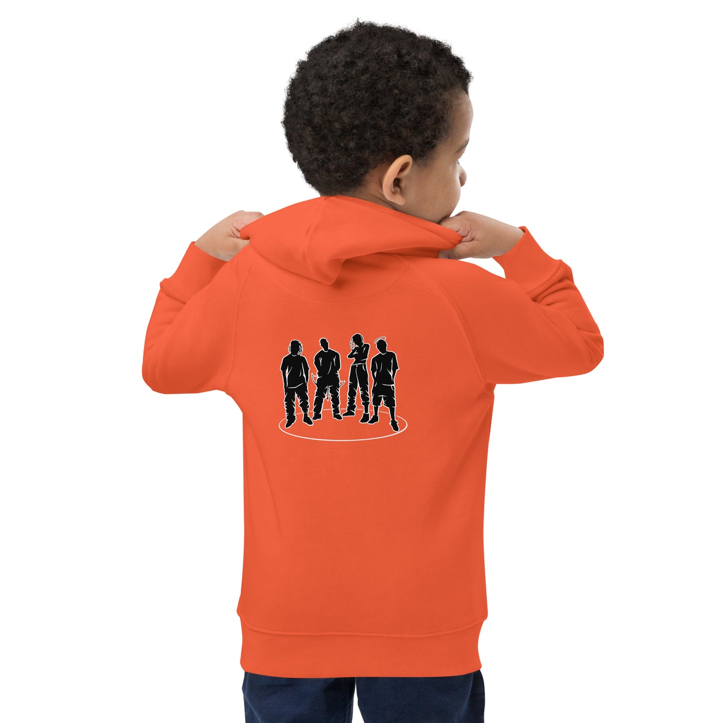 Kids Orange hoodie