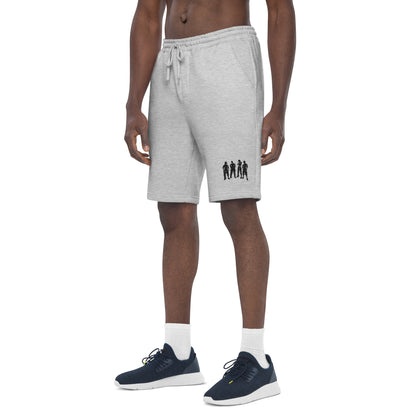 Men's Leao Valentine Grey Fleece Shorts