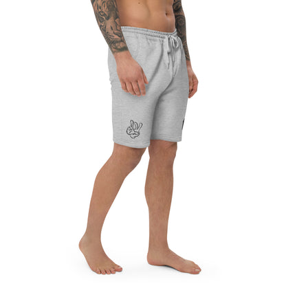 Men's Leao Valentine Grey Fleece Shorts