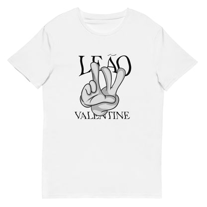 Men's Leao Valentine Pure White T-Shirt