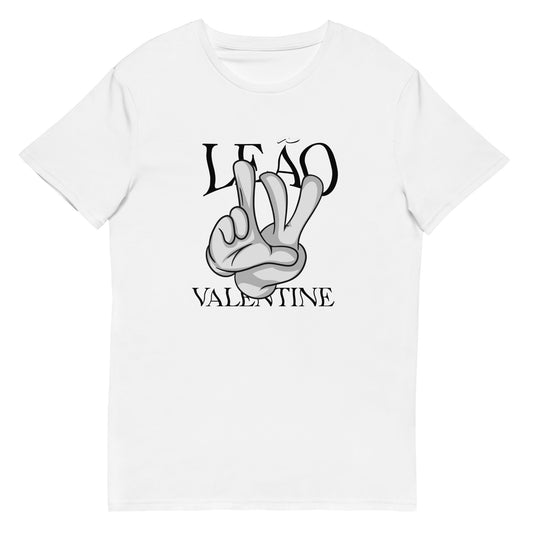 Men's Leao Valentine Pure White T-Shirt