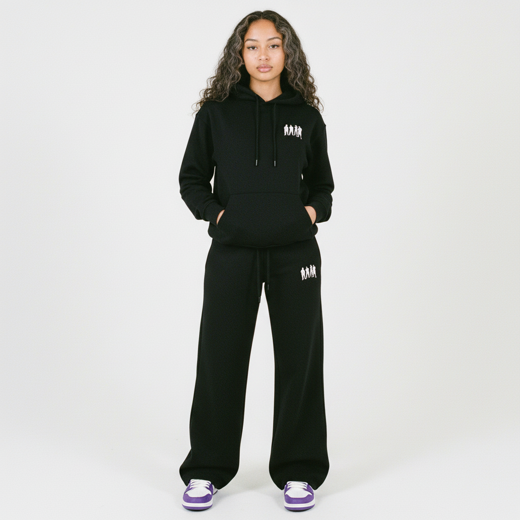 Womans Boxy Cinched Hem Hoodie