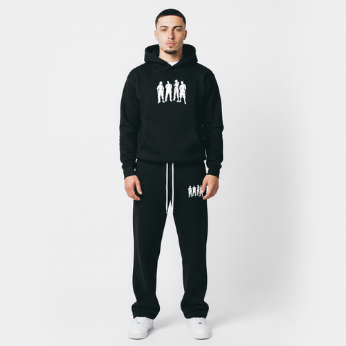 Streetwear Baggy Straight Pants - Original Leao Valentine