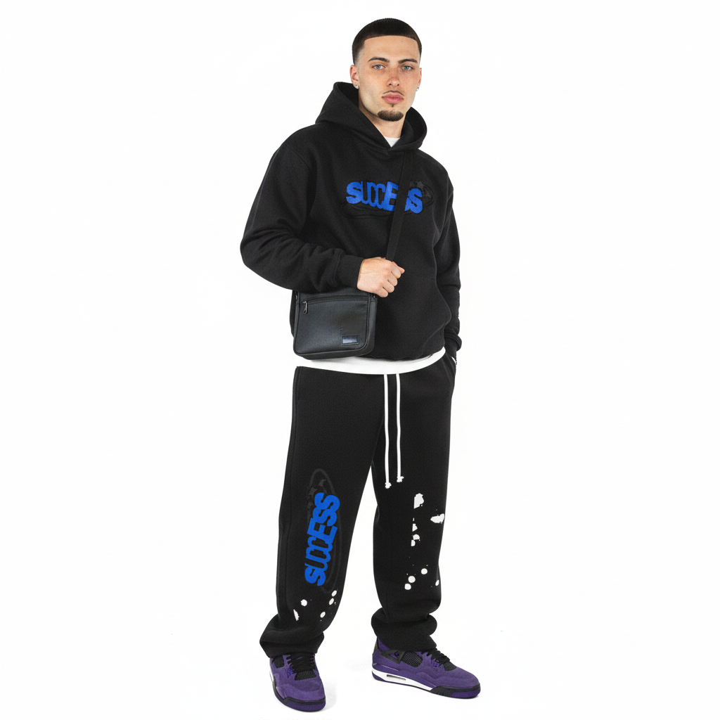 Success- Streetwear Tracksuit Bottoms
