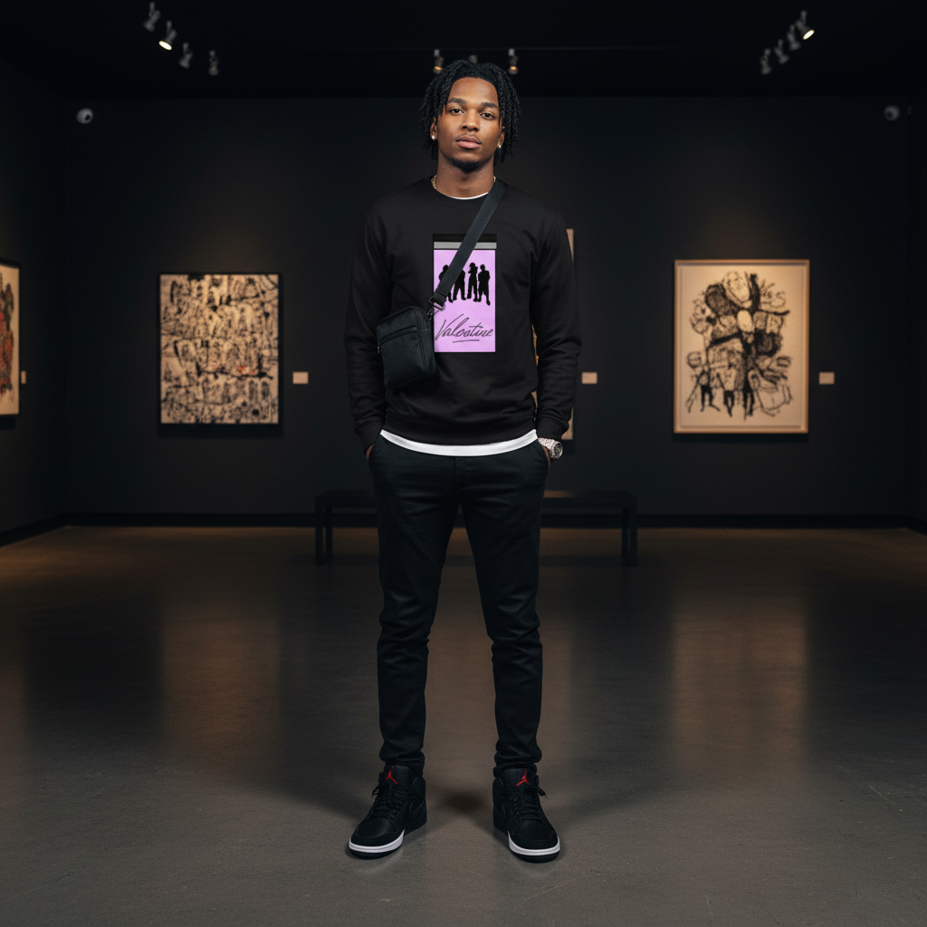 Aura Line Long-Sleeve T-Shirt