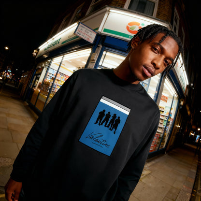 Valentine Aura Line Long-Sleeve T-Shirt