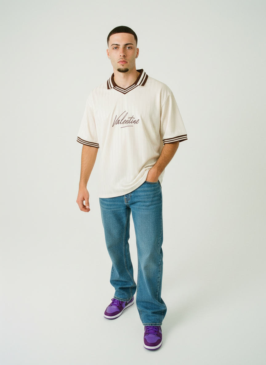 Mens Polo Collar T-Shirt