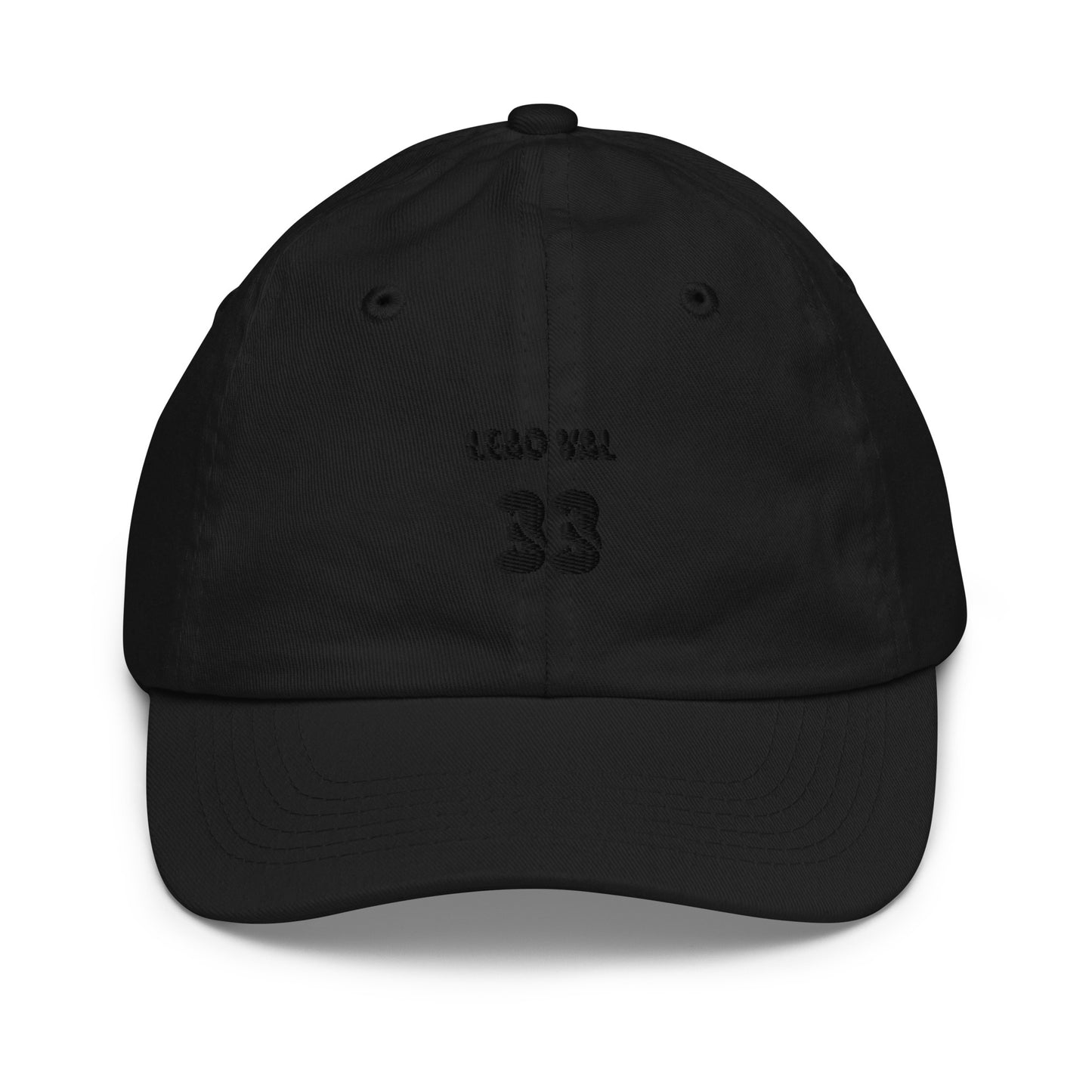 Kids Triple Black Baseball Cap